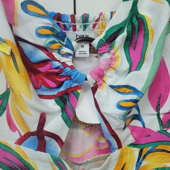 BAR III womens sleeveless wide-leg jumpsuit, size 14 - Picture 11 of 16